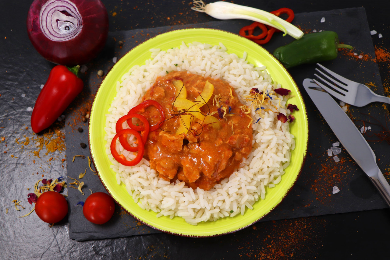 WECK Putenragout in Paprikarahmsauce 500g